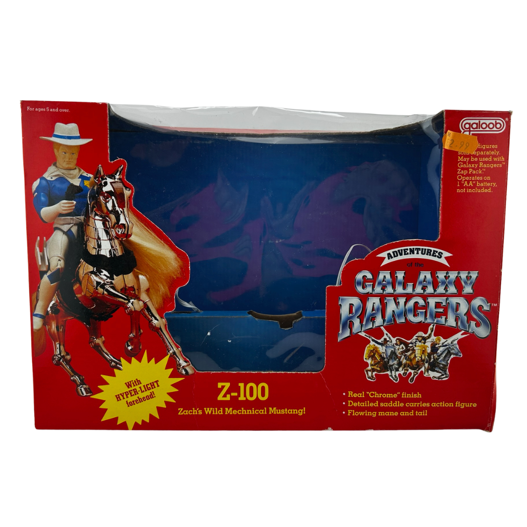 Galaxy Rangers Horse Z-100 boxed with inserts working lights