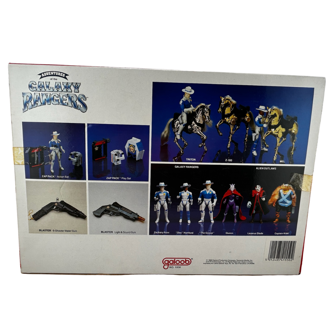 Galaxy Rangers Horse Z-100 boxed with inserts working lights