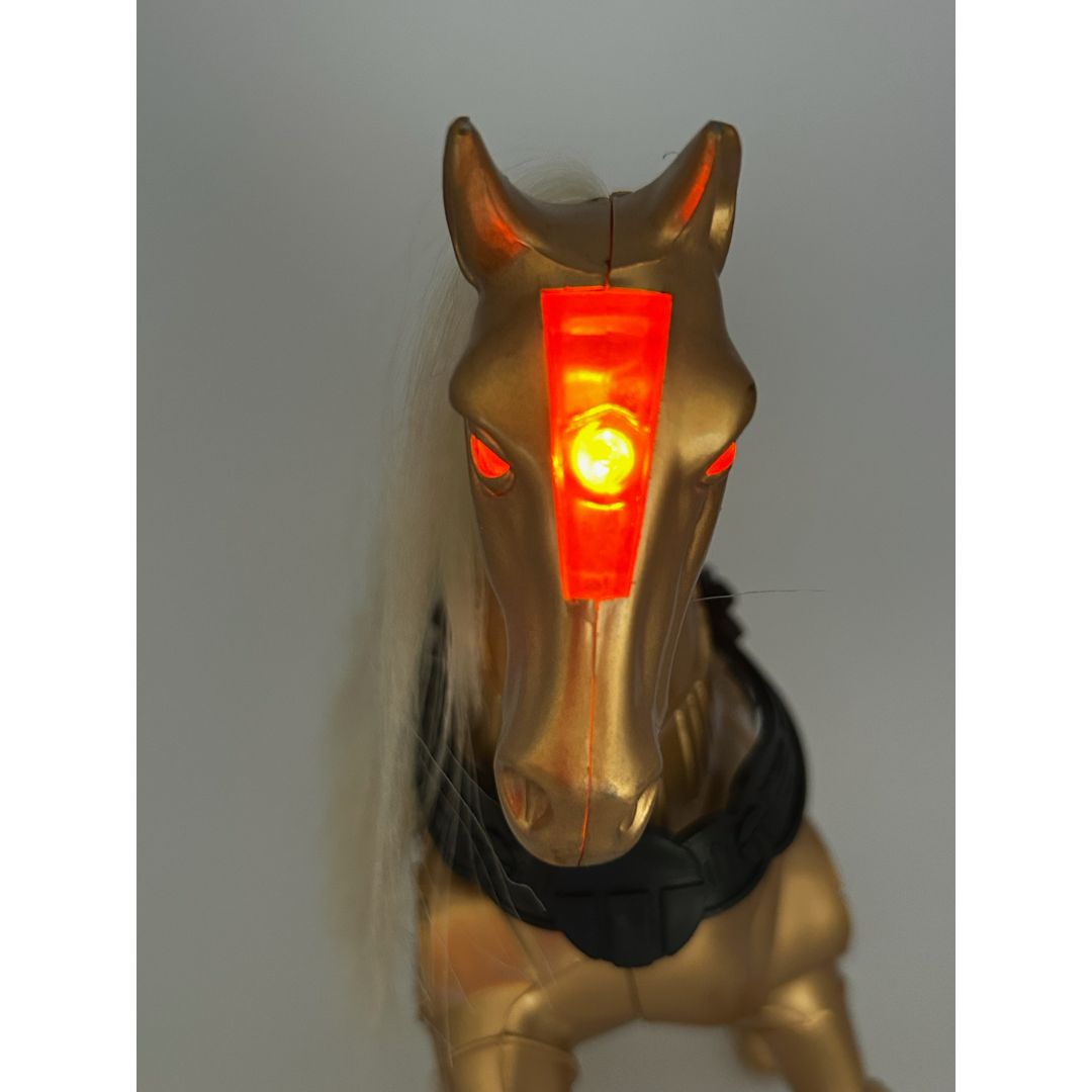 Galaxy Rangers Horse Z-100 boxed with inserts working lights