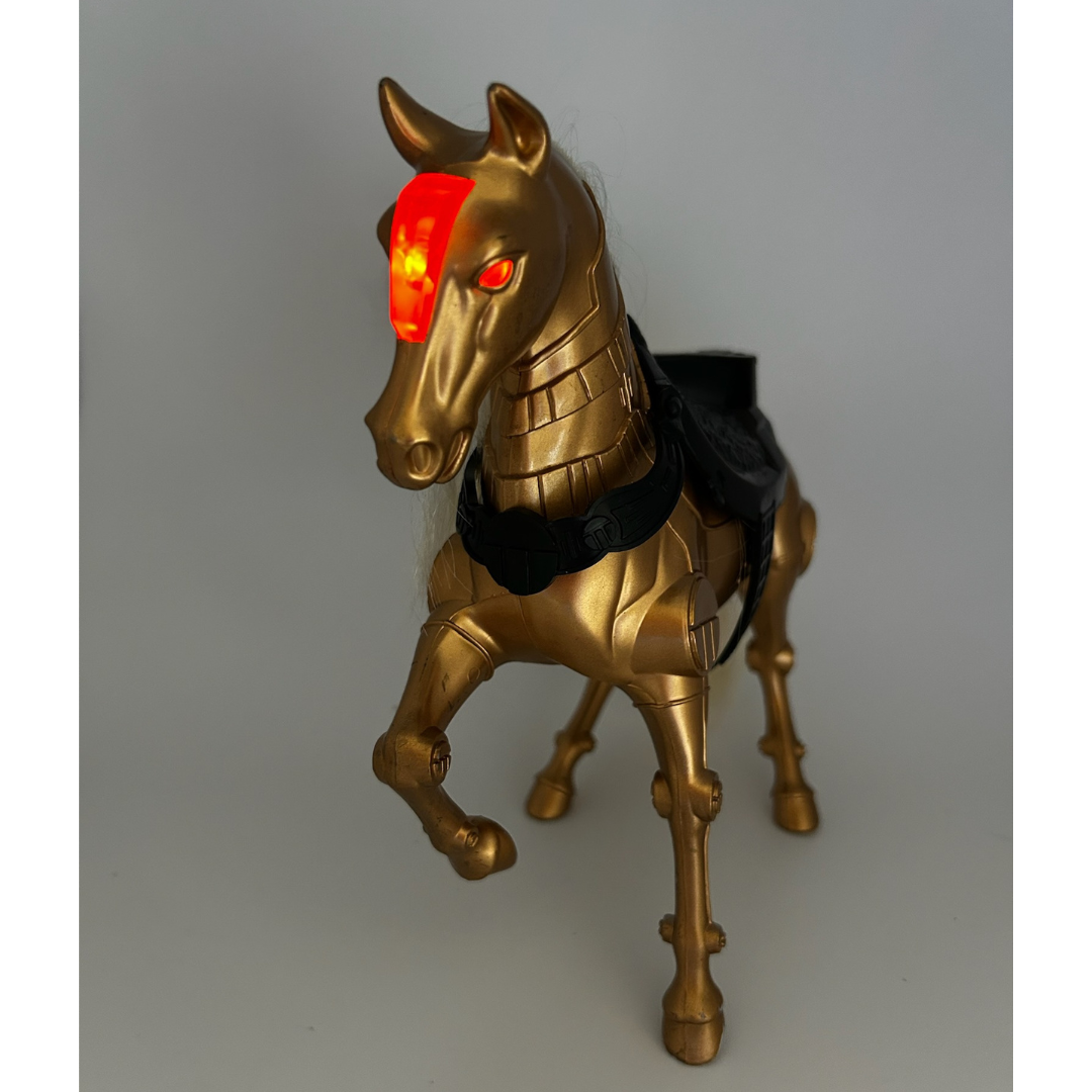 Galaxy Rangers Horse Z-100 boxed with inserts working lights