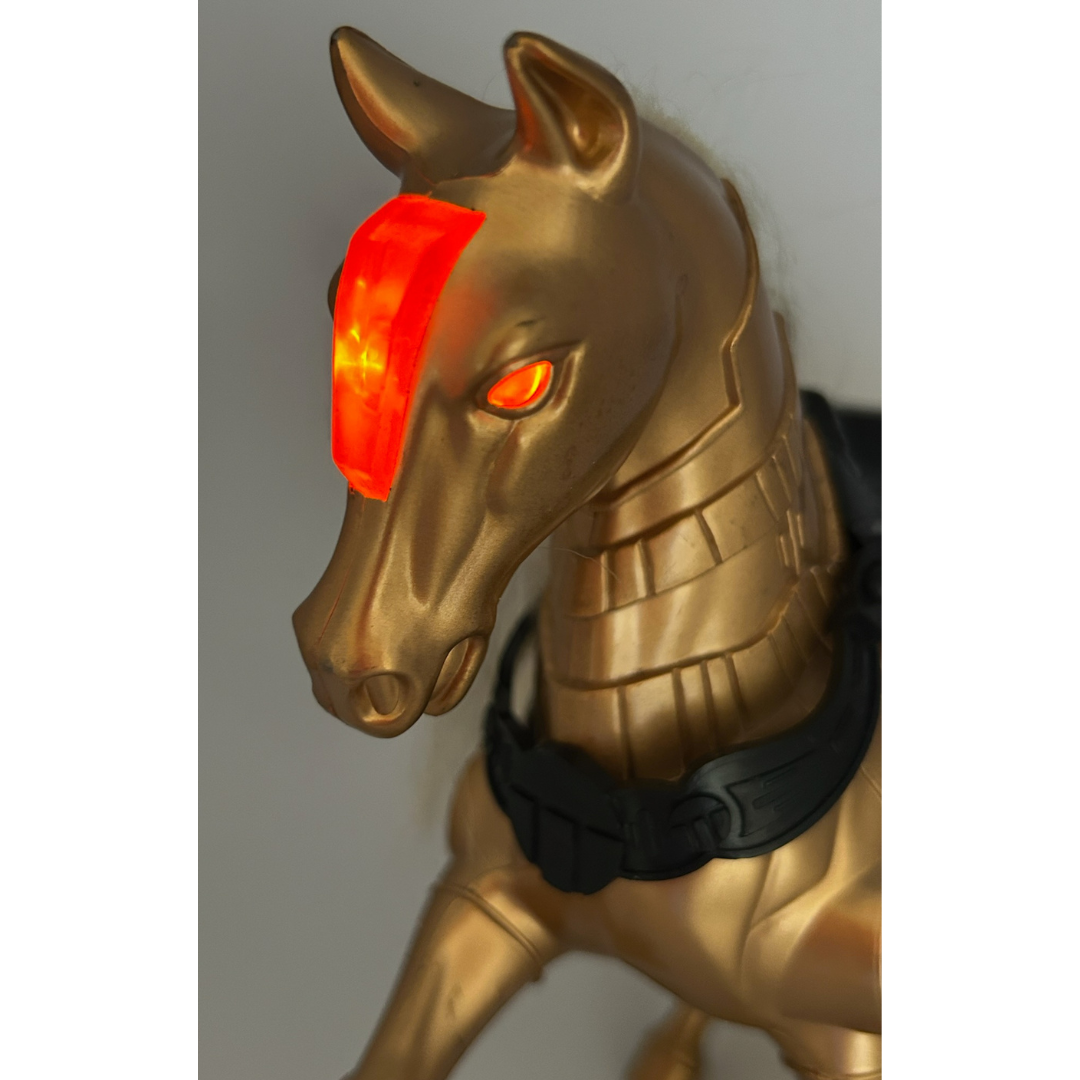 Galaxy Rangers Horse Z-100 boxed with inserts working lights