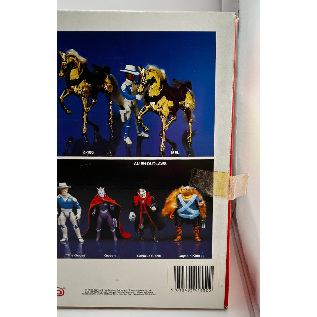 Galaxy Rangers Horse Z-100 boxed with inserts working lights