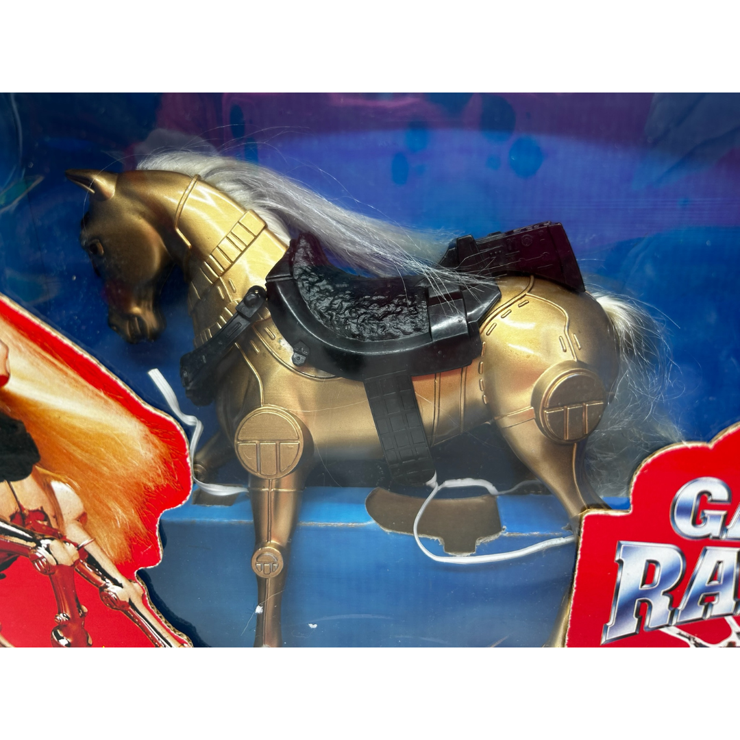 Galaxy Rangers Horse Z-100 boxed with inserts working lights