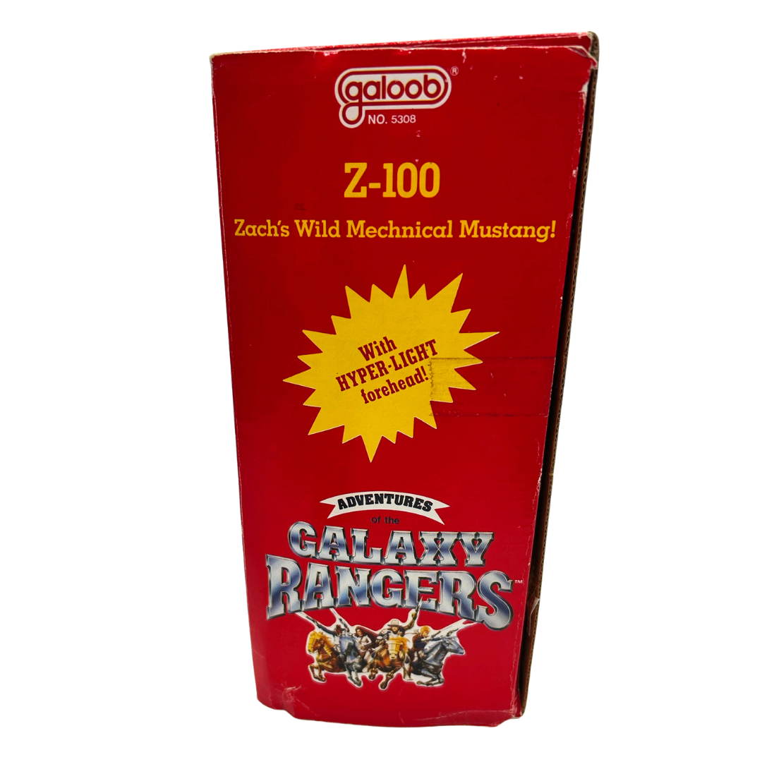 Galaxy Rangers Horse Z-100 boxed with inserts working lights