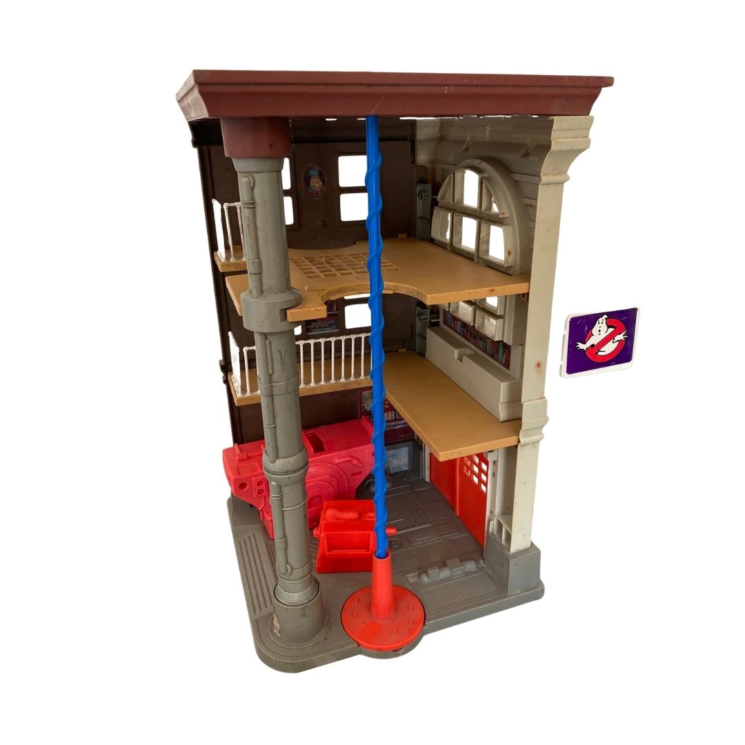 The Real Ghostbusters Fire House / Fire Station complete containment units 90