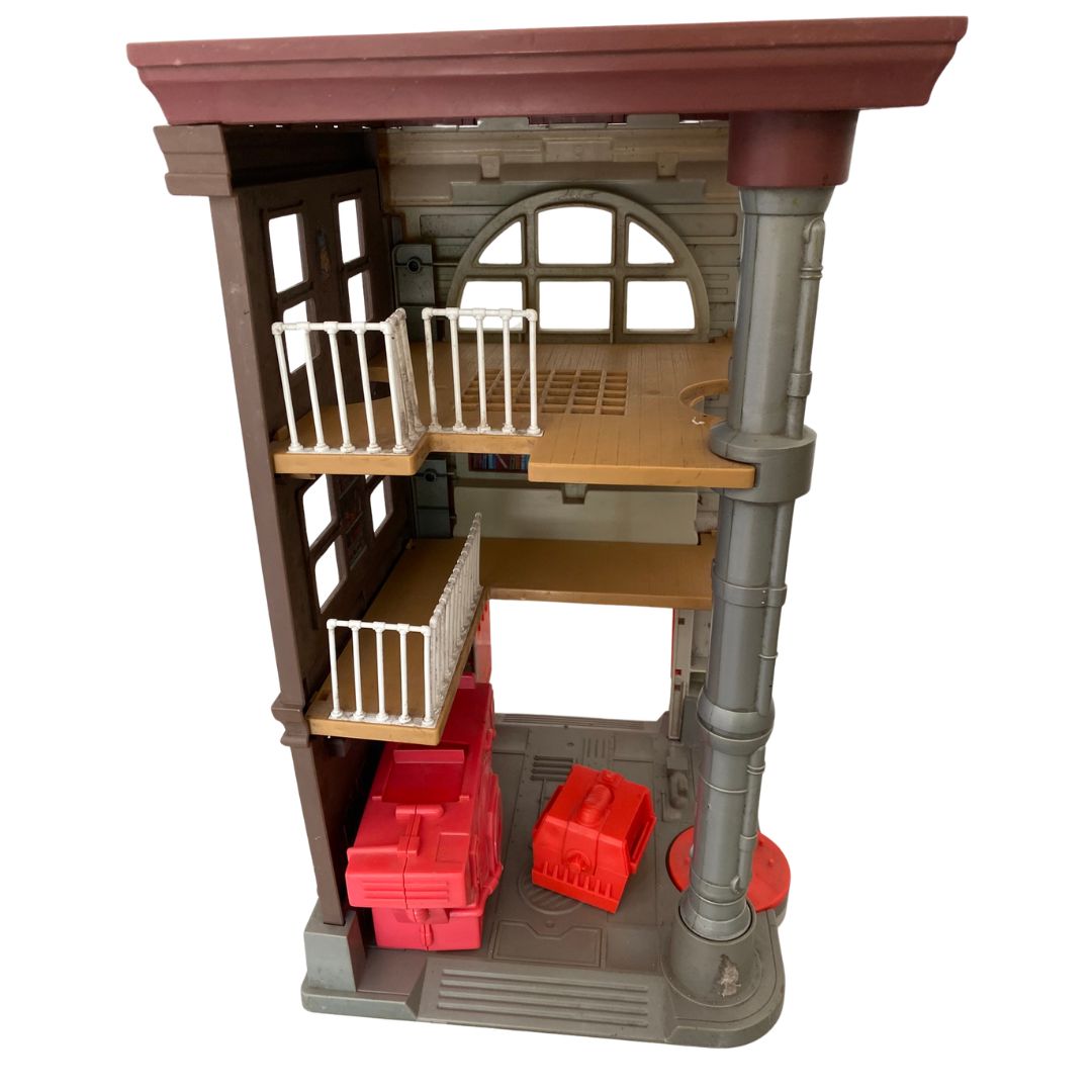 The Real Ghostbusters Fire House / Fire Station complete containment units 90