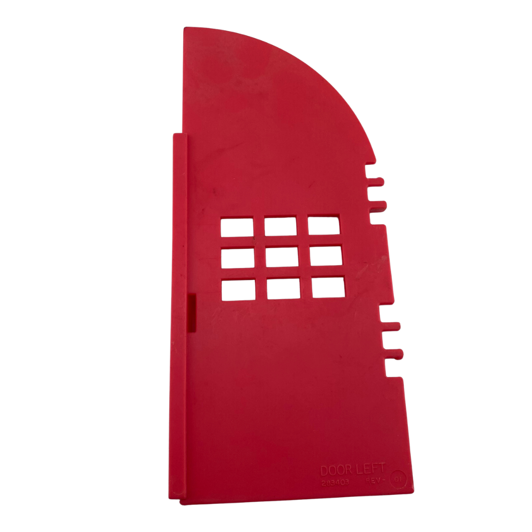 The Real Ghostbusters Fire House / Fire Station LEFT door part original 357