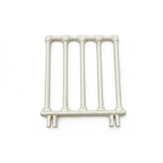 The Real Ghostbusters Fire House / Fire Station white fence part original 395