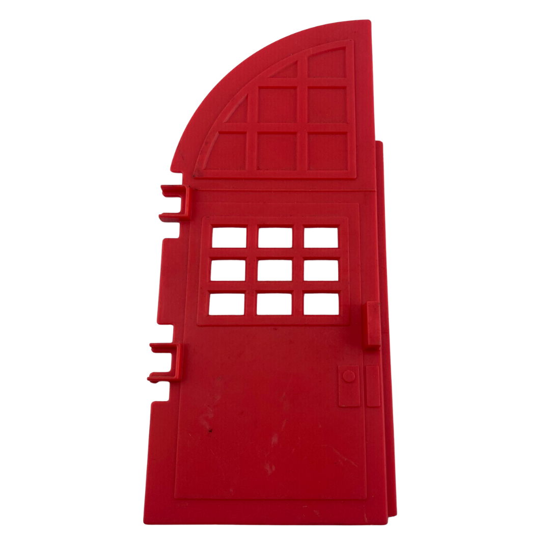 The Real Ghostbusters Fire House / Fire Station LEFT door part original 357