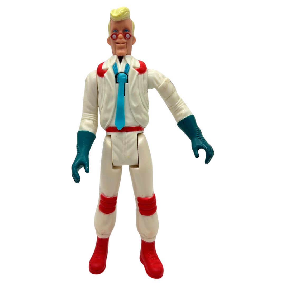 Vintage Kenner The Real Ghostbusters Fright Features Egon Spengler Complete 145