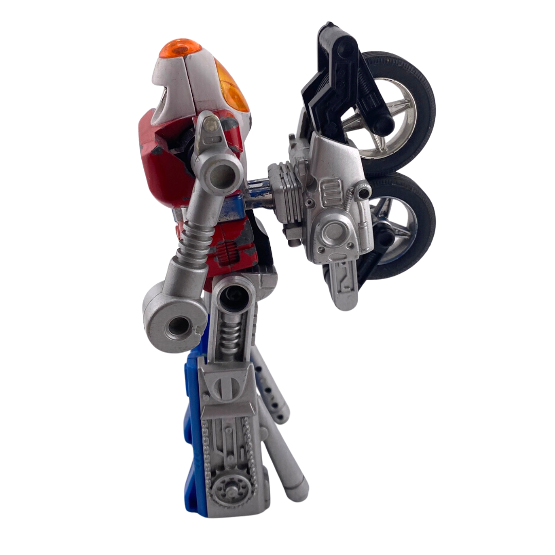 GoBots Cykill Robo Machines evil leader motorbike Bandai 313