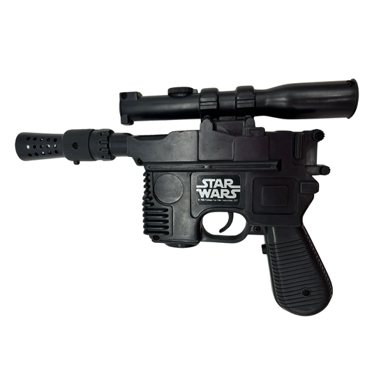 Vintage Star Wars 1978 Han Solo Smuggler blaster working & battery cover 679
