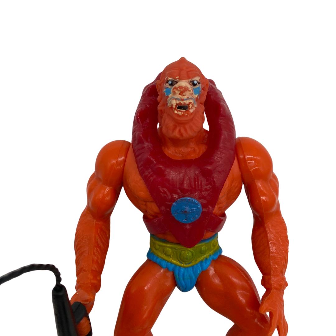 He-Man Beastman with armour and whip working twist action & stands 106