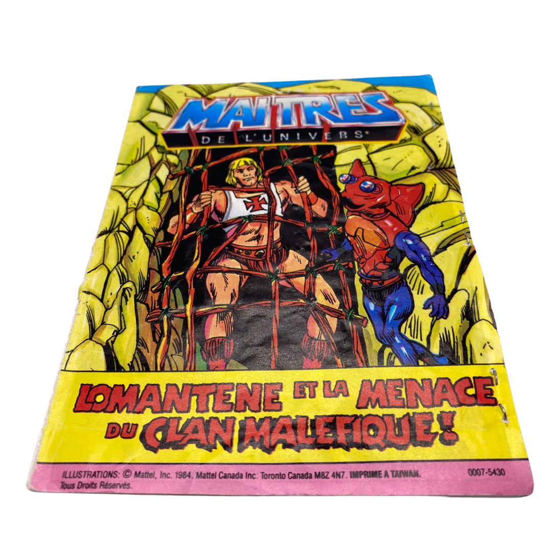 Vintage He-Man comic Mantenna and the menace of the evil horde