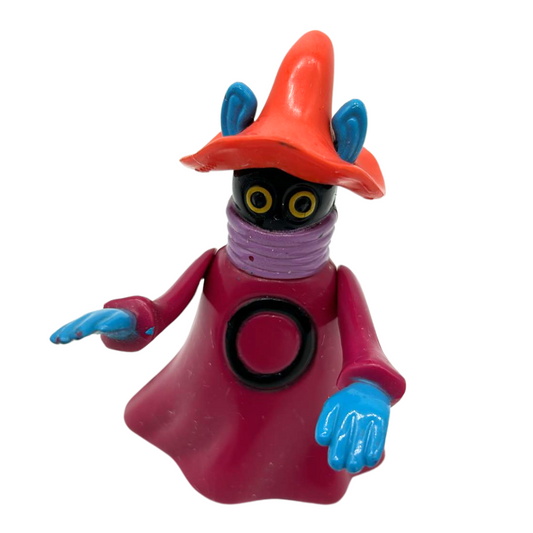 He-Man Orko figure with hat heman vintage 1980s, France 264