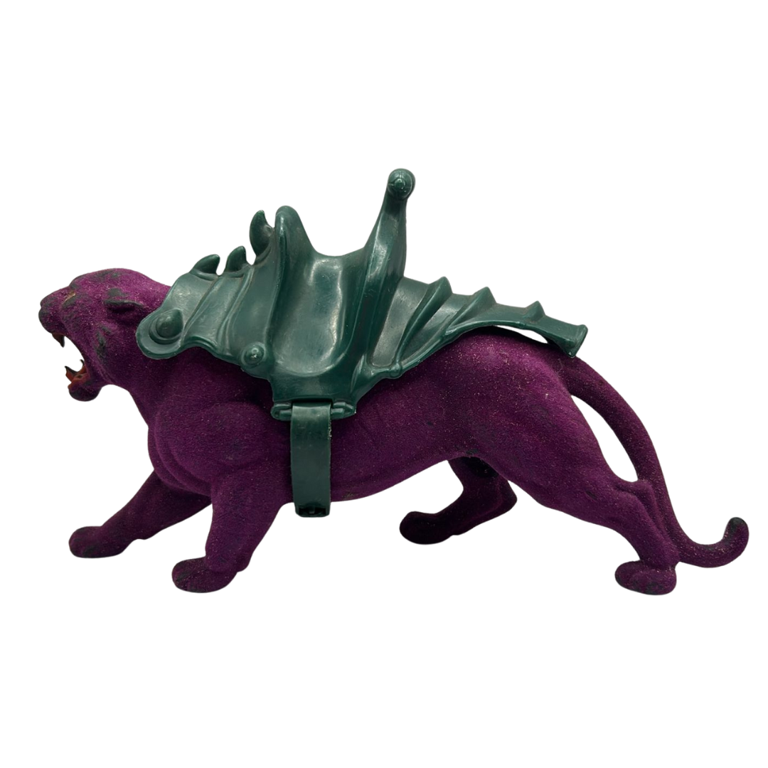 He-man Panthor figure, saddle & strap MOTU Masters Of The Universe 821