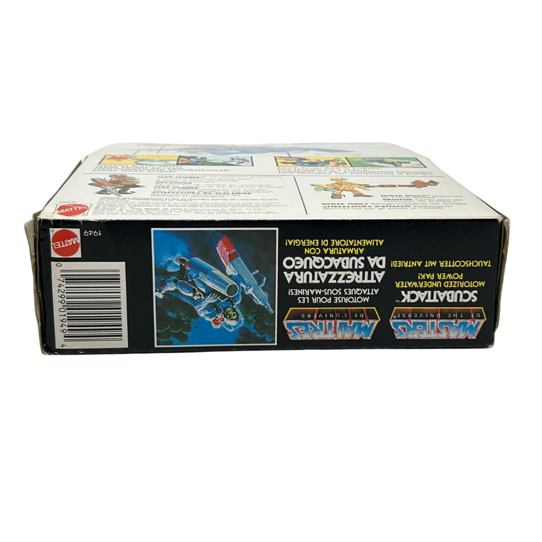 He-Man Skeletor Scubattack mint in sealed box Scuba Attack