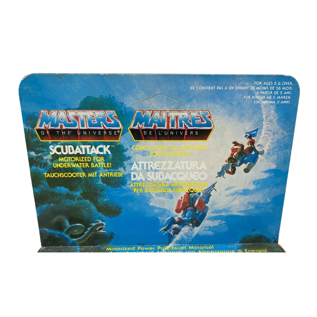 He-Man Skeletor Scubattack mint in sealed box Scuba Attack
