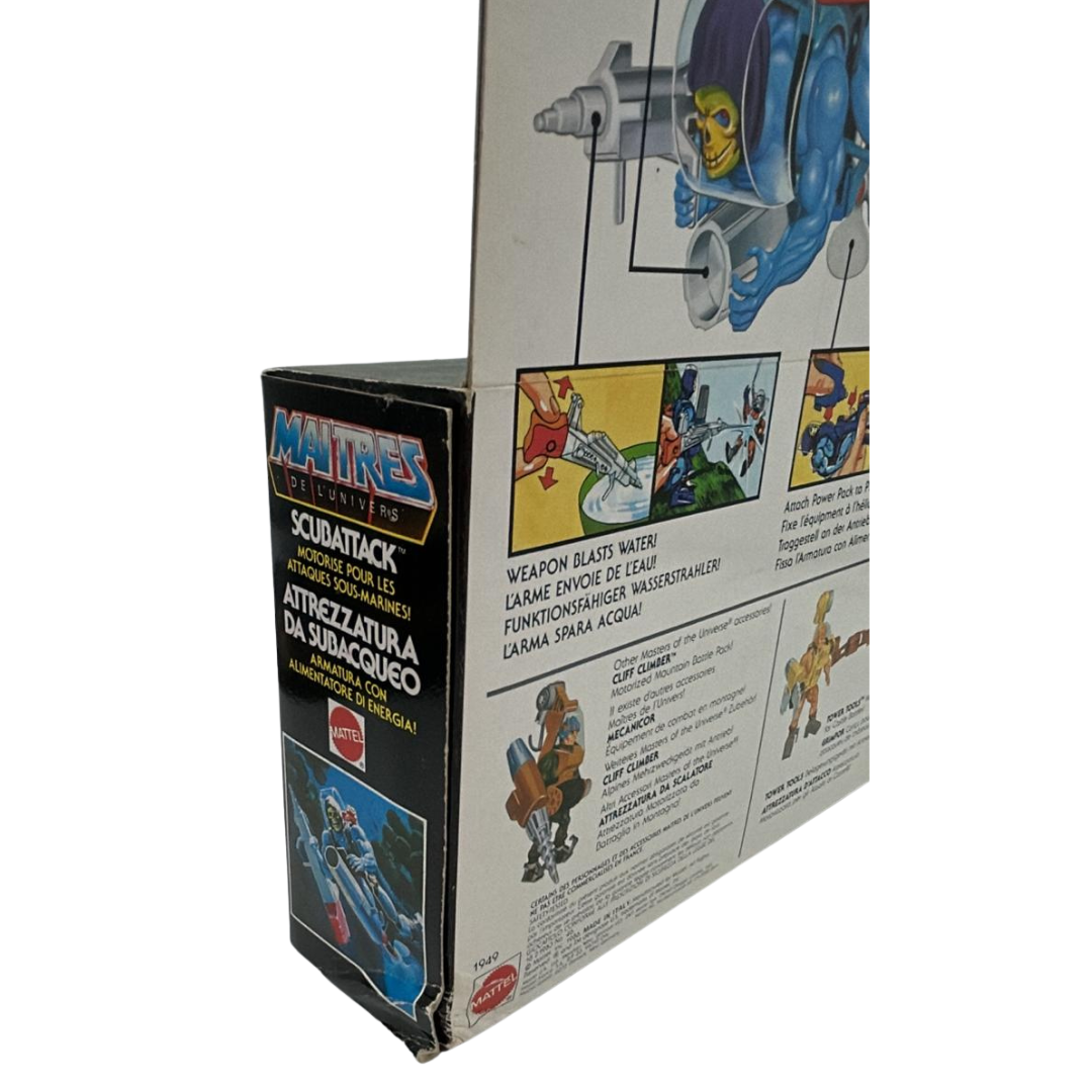 He-Man Skeletor Scubattack mint in sealed box Scuba Attack