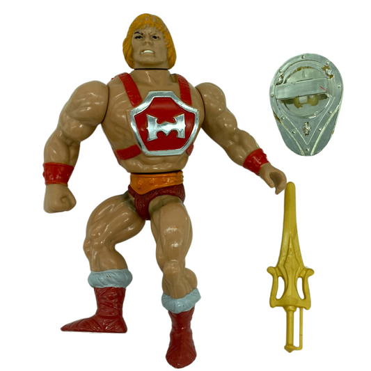 Vintage MOTU He-Man Thunderpunch Heman complete, 1980s 411