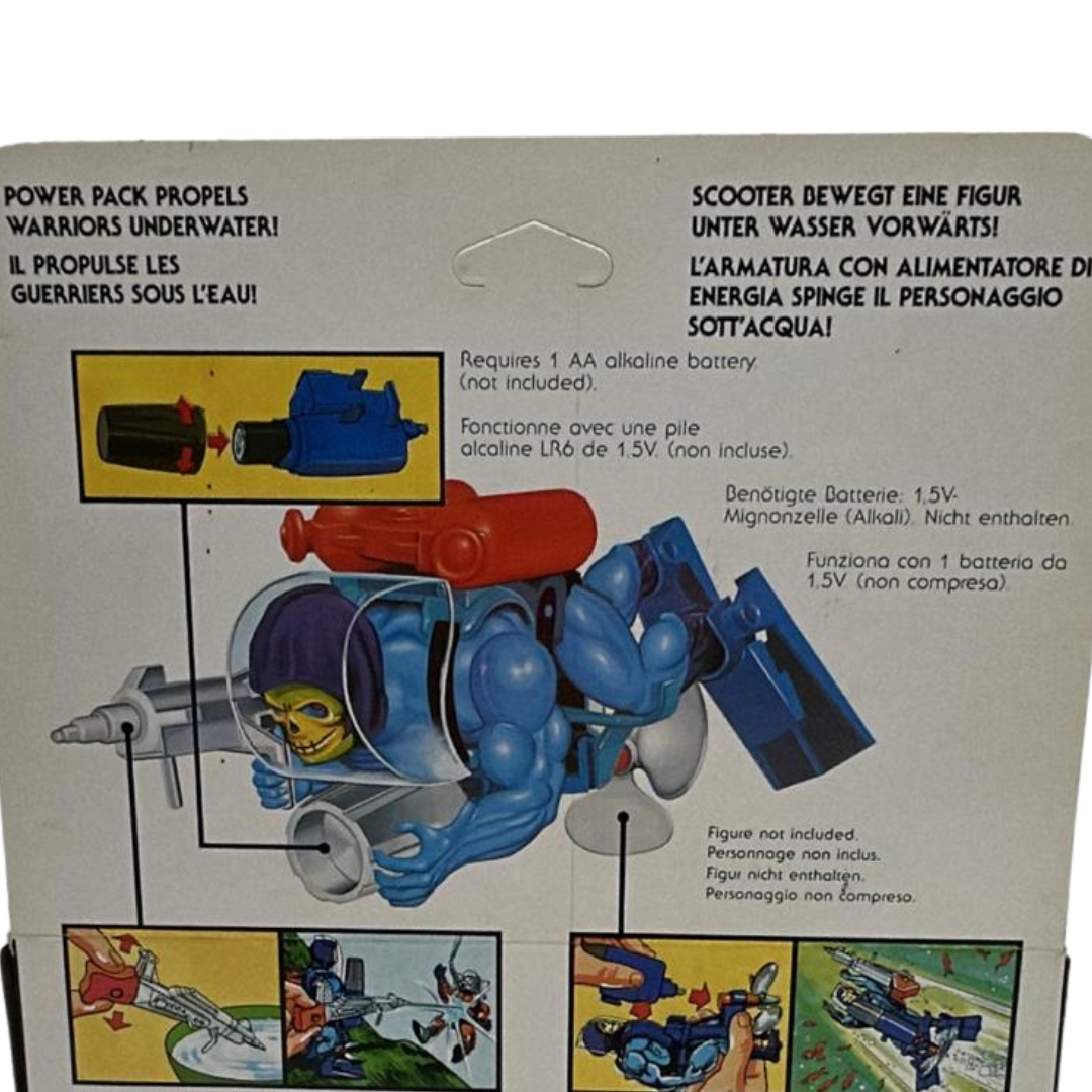 He-Man Skeletor Scubattack mint in sealed box Scuba Attack