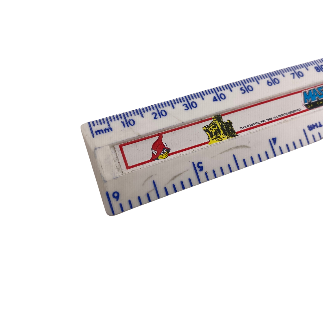 He-Man Masters Of The Universe He-Man vintage ruler 1985 original Skeletor 455