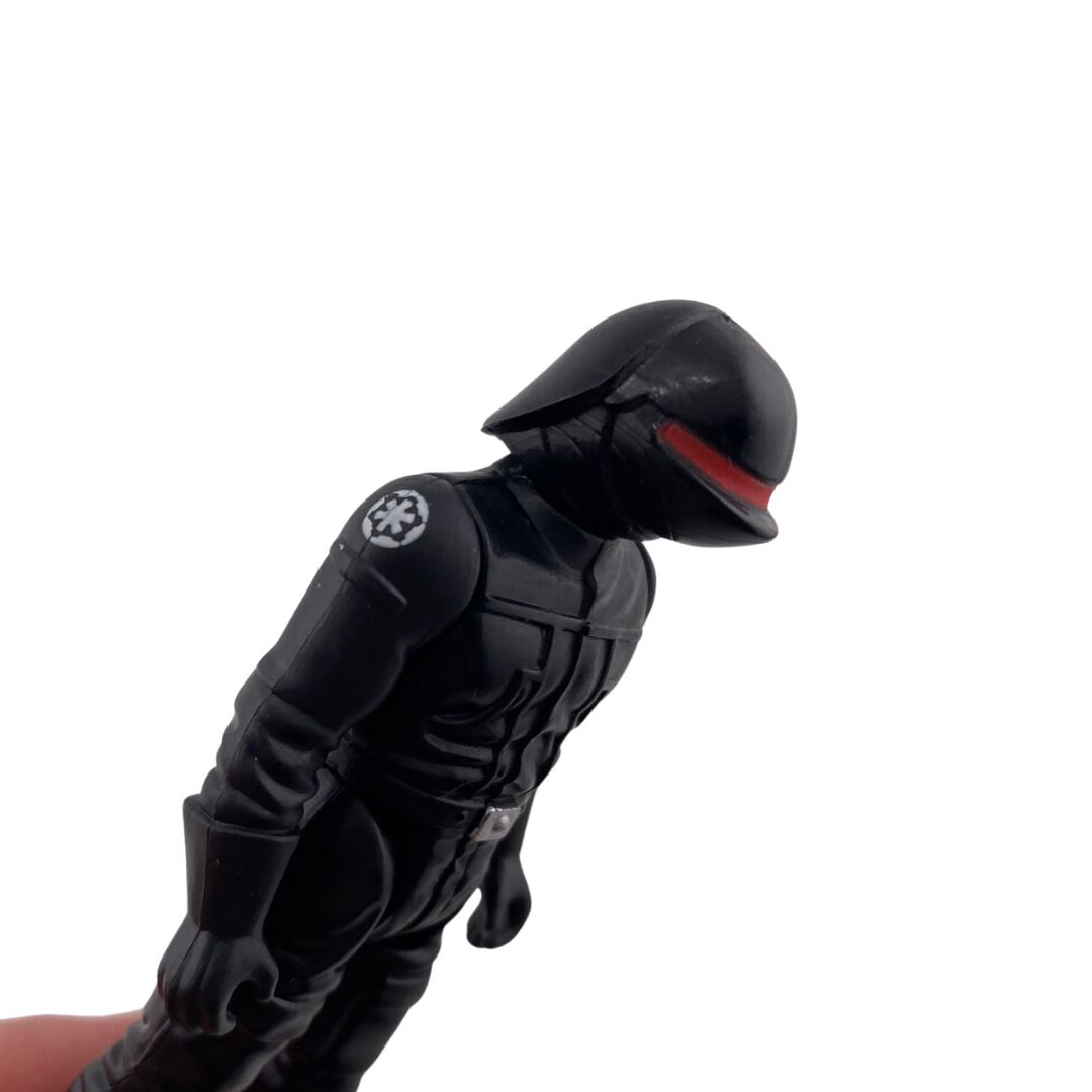 Vintage Star Wars Imperial Gunner Last 17 rare figure with good logos figure 419