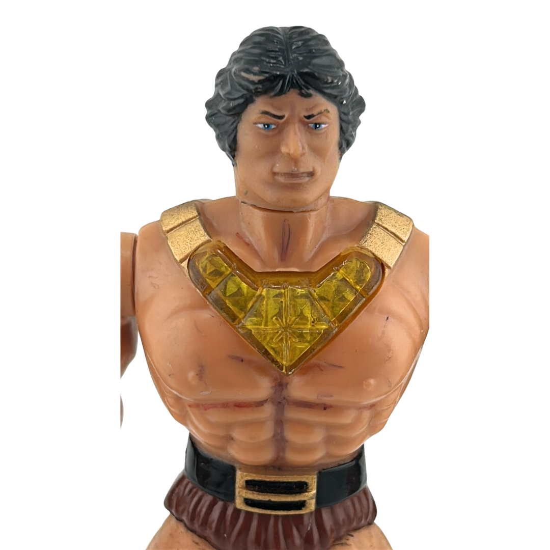 John Blackstar Action Figure 1983 Vintage Galoob WORKING spark action 238