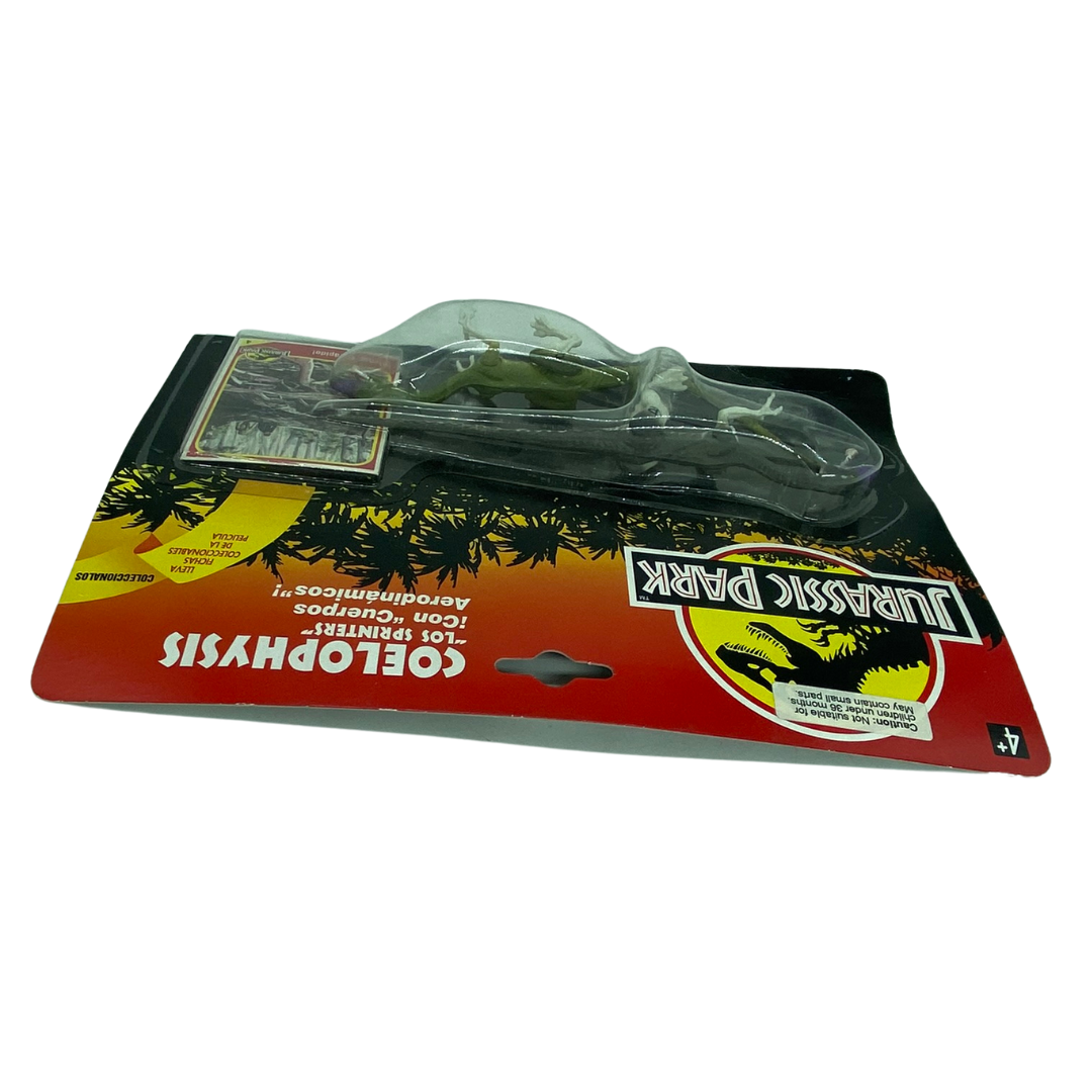 Jurassic Park Coelophysis MOC Spanish cardback