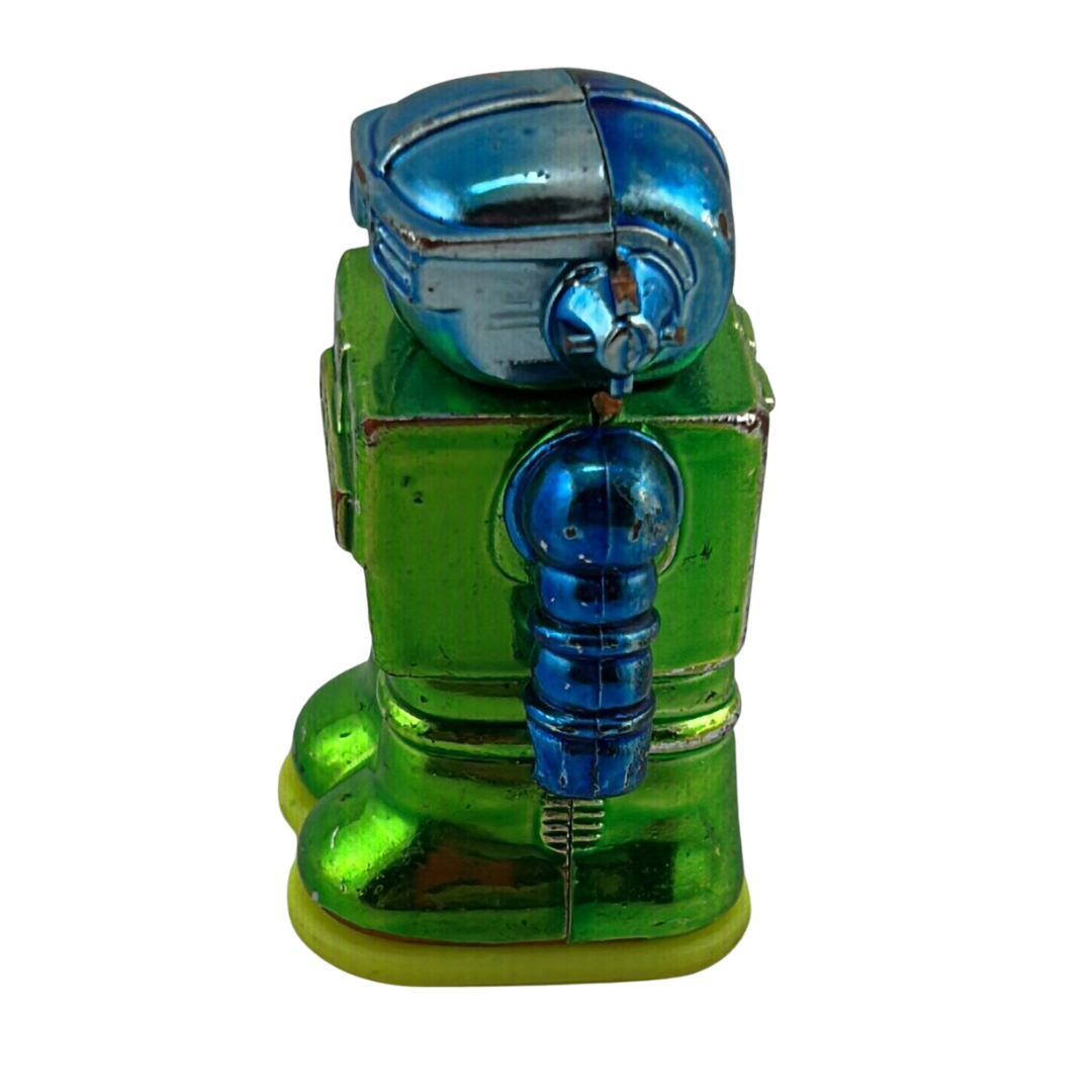 Vintage toy Japanese style robot with Lithium on front 132