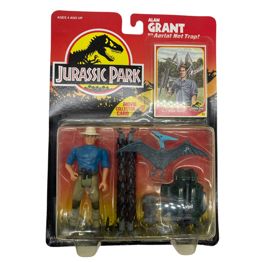 Jurassic Park Alan Grant mint on card MOC