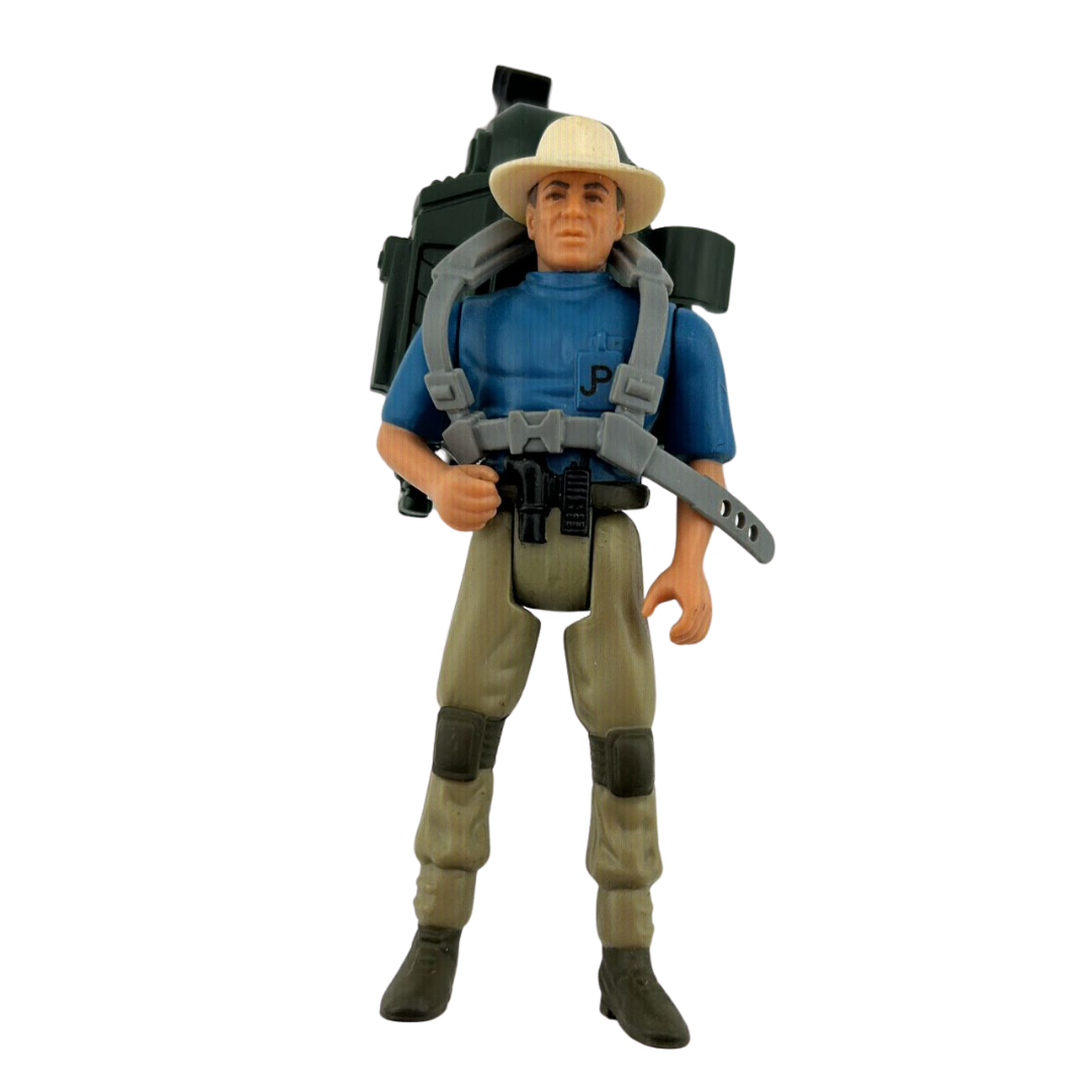 Jurassic Park Alan Grant and backpack net launcher 505