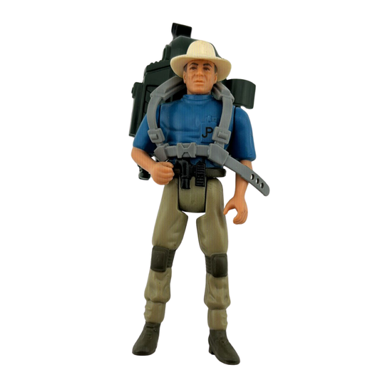 Jurassic Park Alan Grant and backpack net launcher 505