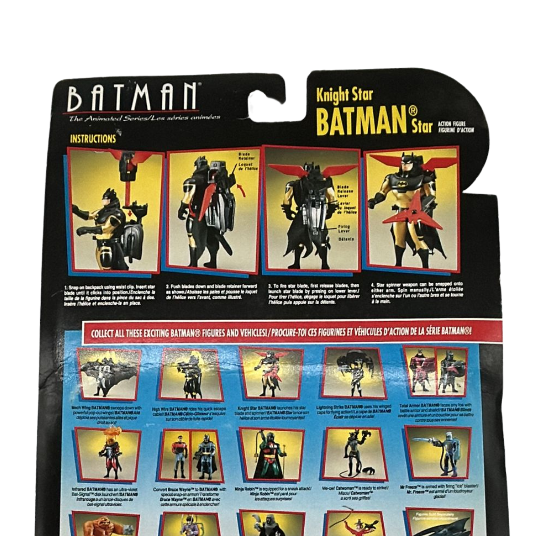 Batman The Animated Series Knightstar Batman by Kenner MOC 104