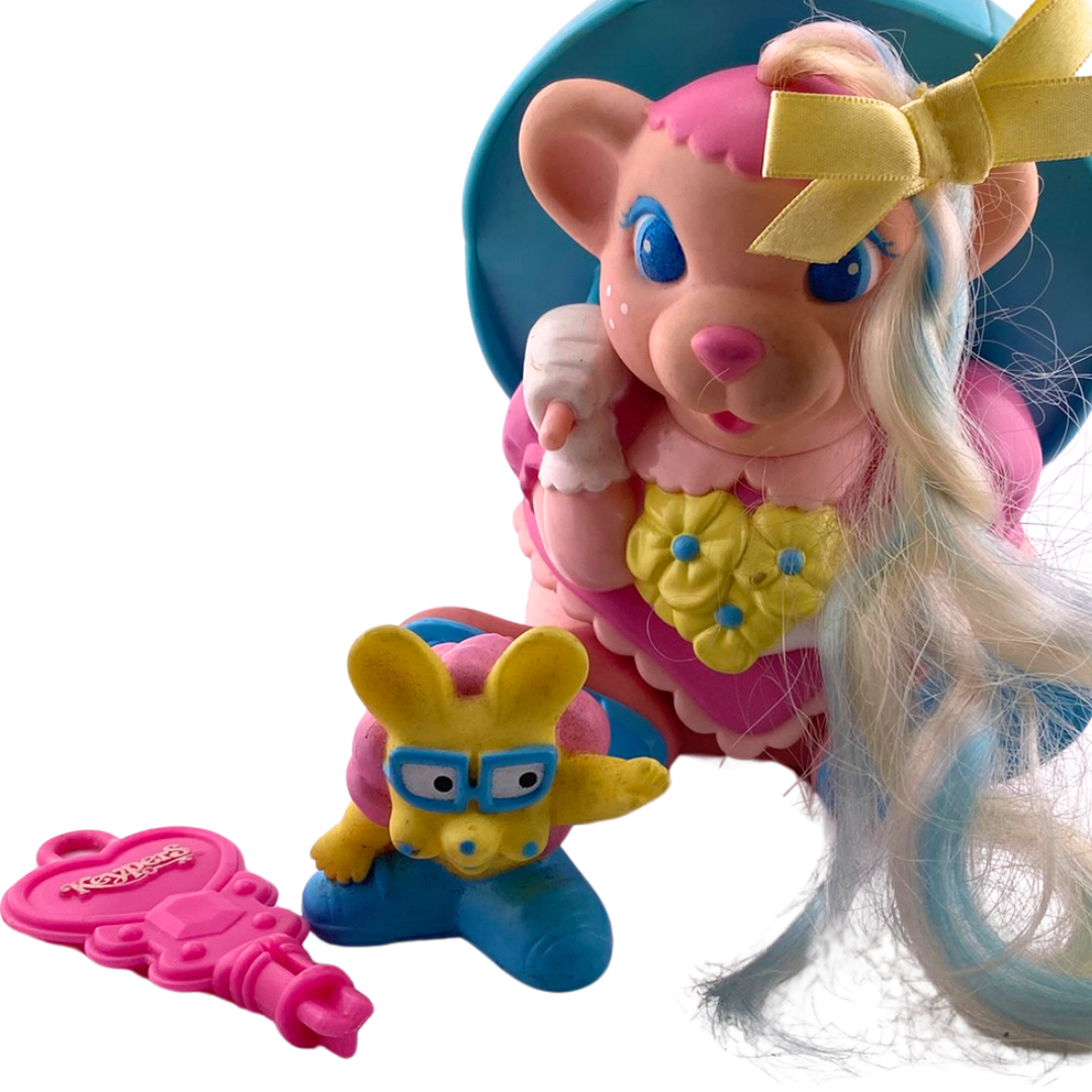 Keypers Brella Bonnie Bear with finder, key and ribbon