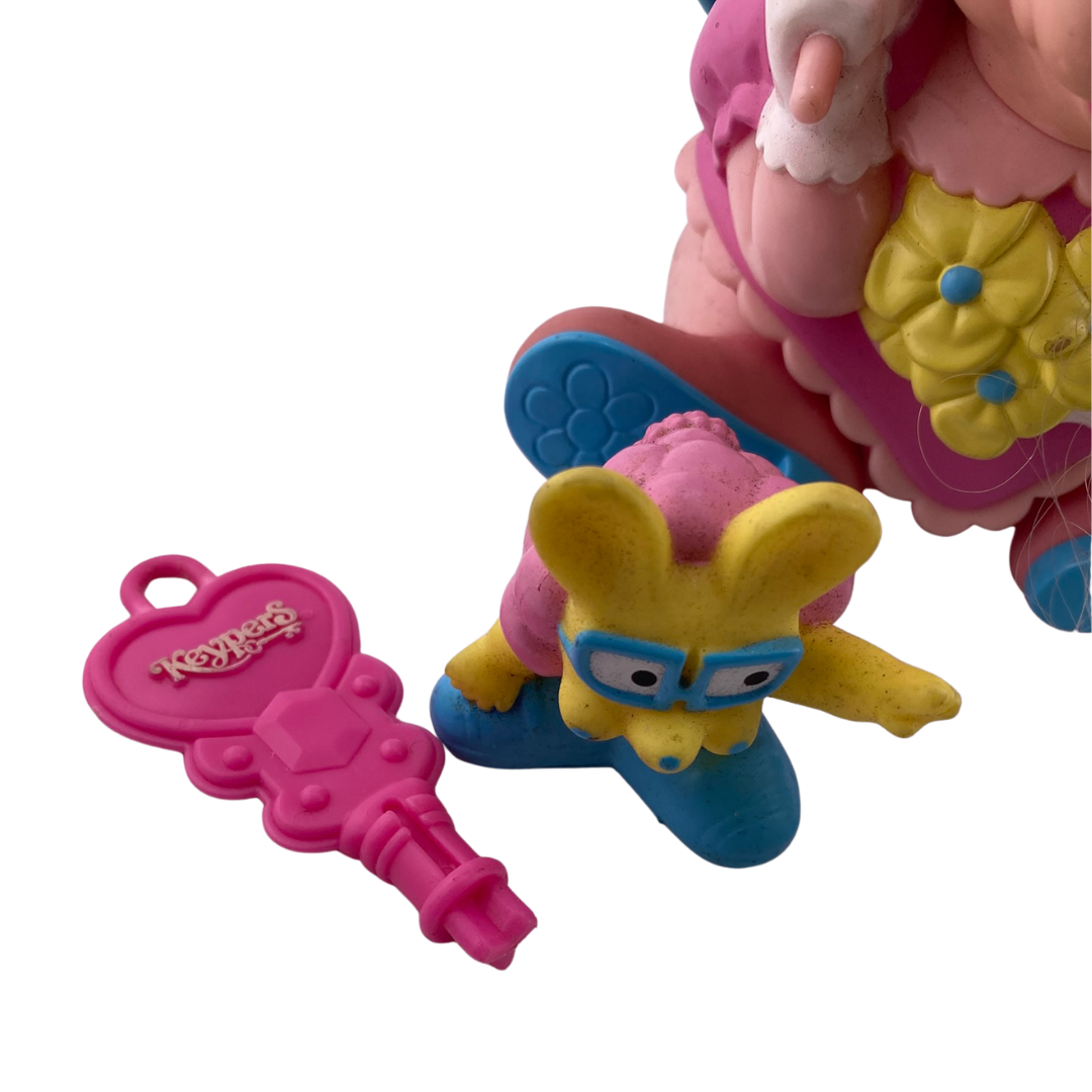 Keypers Brella Bonnie Bear with finder, key and ribbon