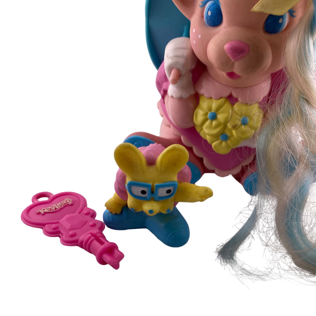 Keypers Brella Bonnie Bear with finder, key and ribbon