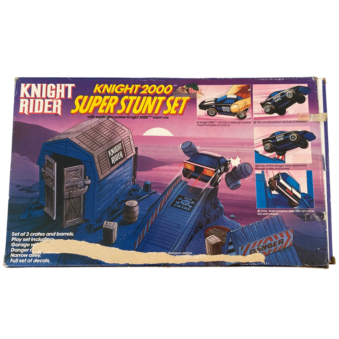 Knight Rider Knight 2000 Super Stunt Set box