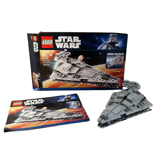 Lego Star Wars Star Destroyer 8099 complete Boxed with instructions retired set