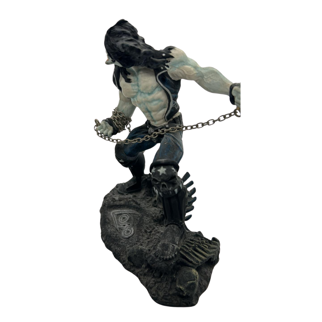 Lobo cold-cast porcelain statue 5" limited edition box & inserts