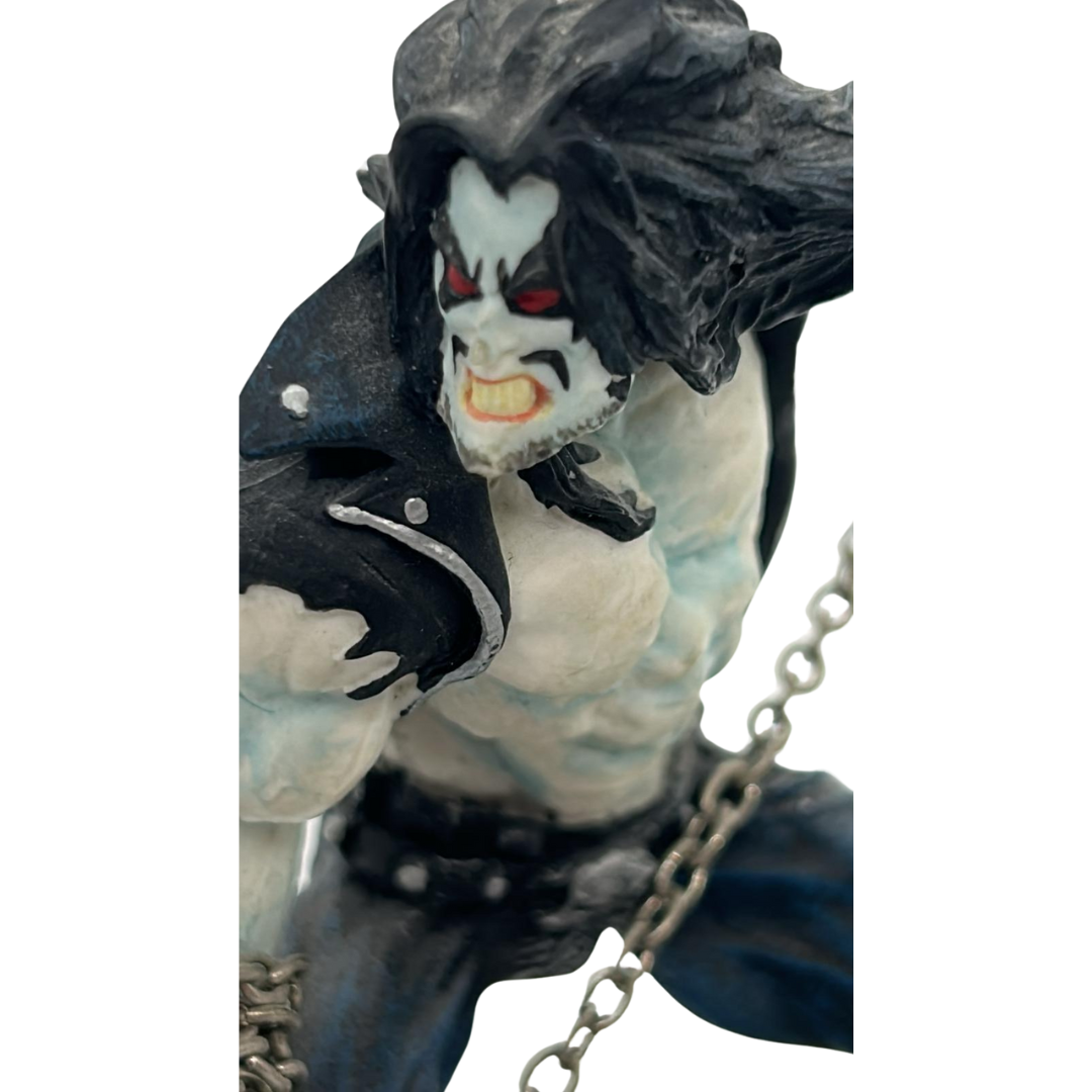 Lobo cold-cast porcelain statue 5" limited edition box & inserts