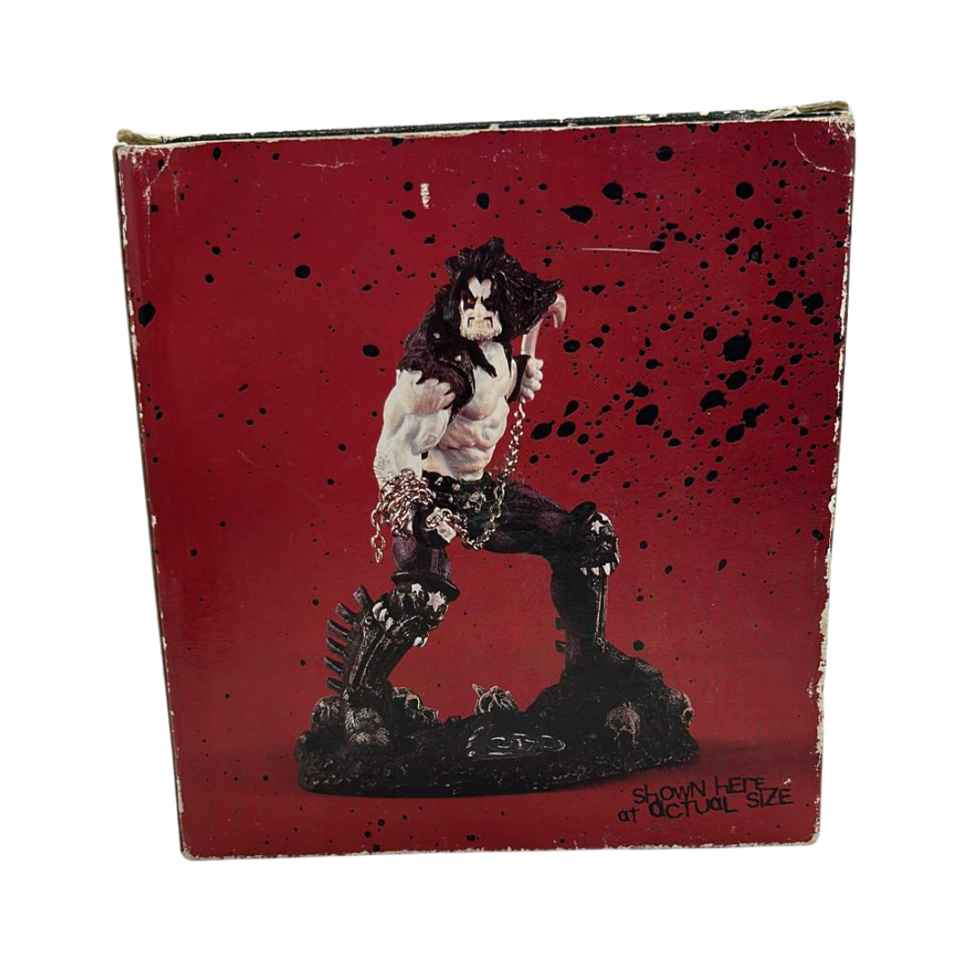 Lobo cold-cast porcelain statue 5" limited edition box & inserts