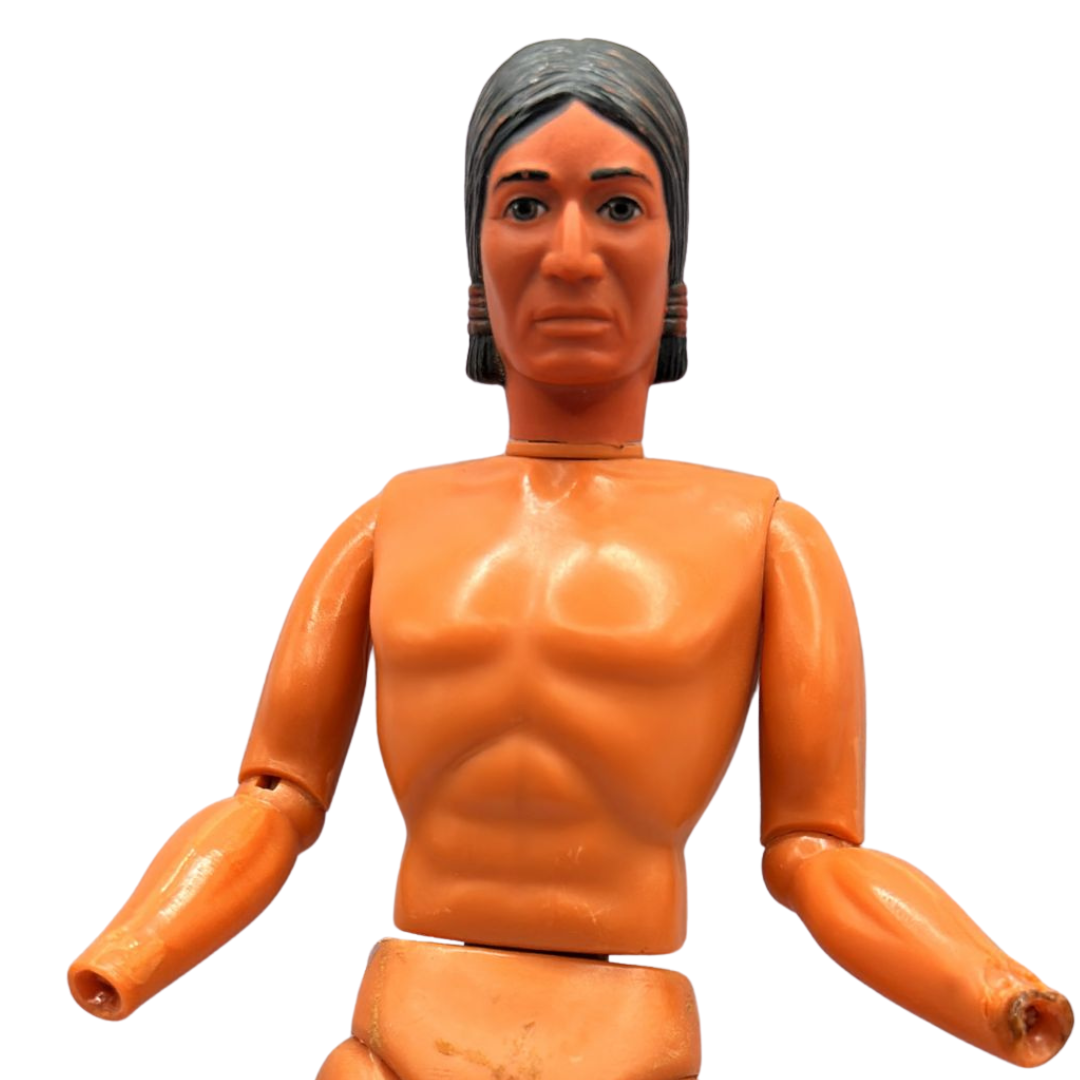 The Lone Ranger 1973 Tonto figure by Marx no hands 18
