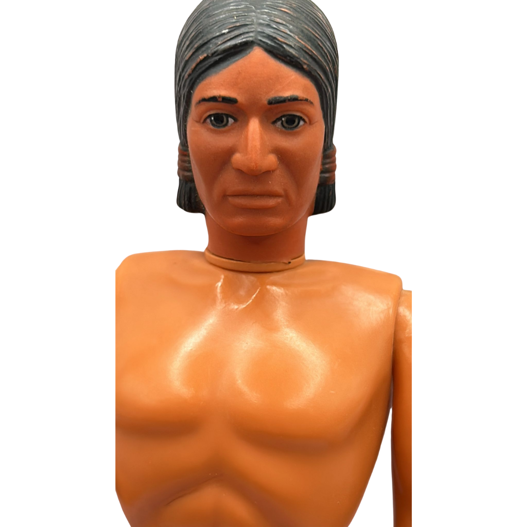 The Lone Ranger 1973 Tonto figure by Marx no hands 18