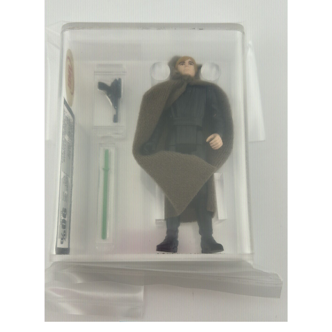 Vintage Star Wars Luke Skywalker Jedi Knight graded 90% UKG Taiwan