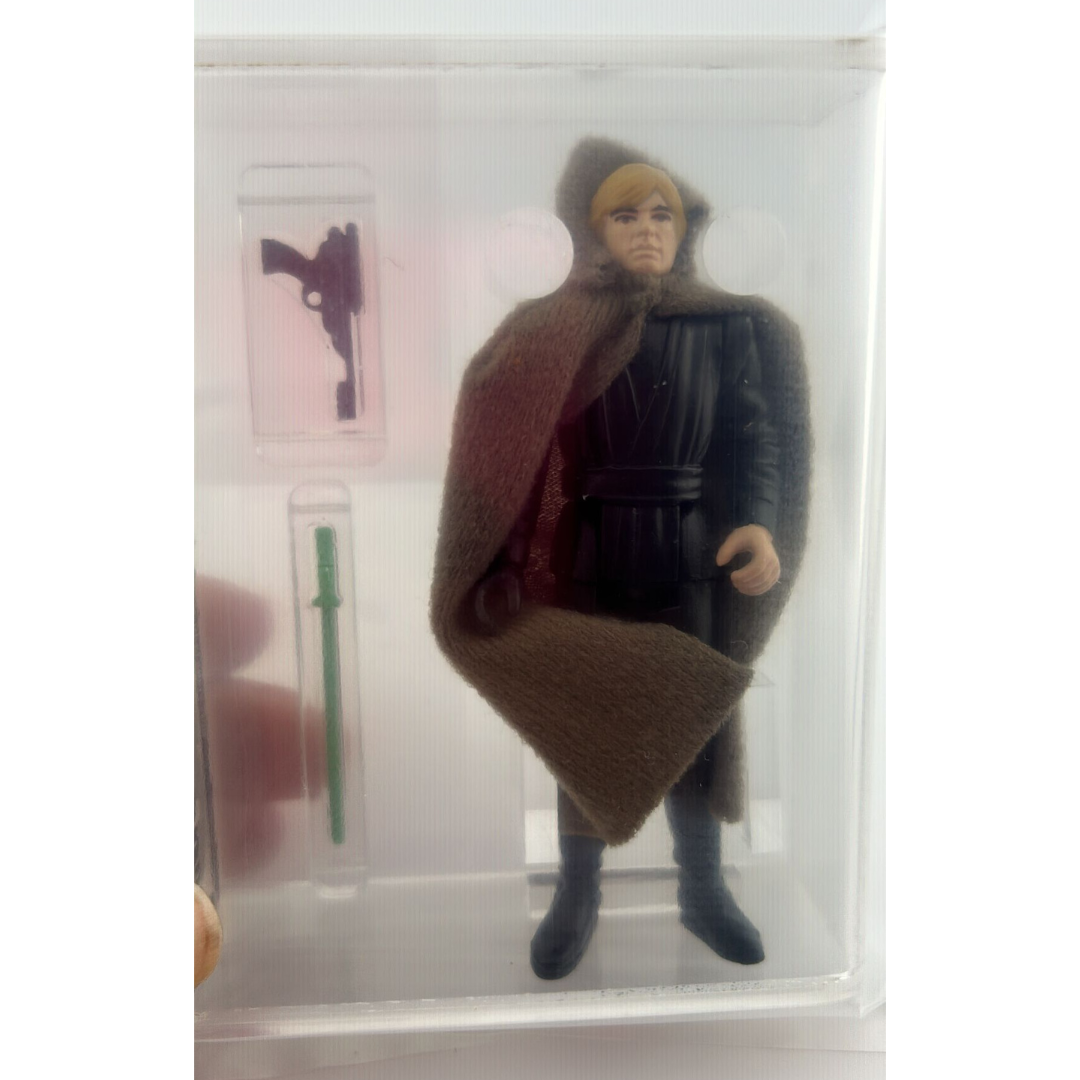 Vintage Star Wars Luke Skywalker Jedi Knight graded 90% UKG Taiwan