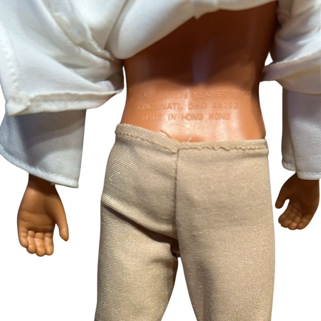 Vintage Star Wars Luke Skywalker large figure 12" with clothing & boots 1978 88