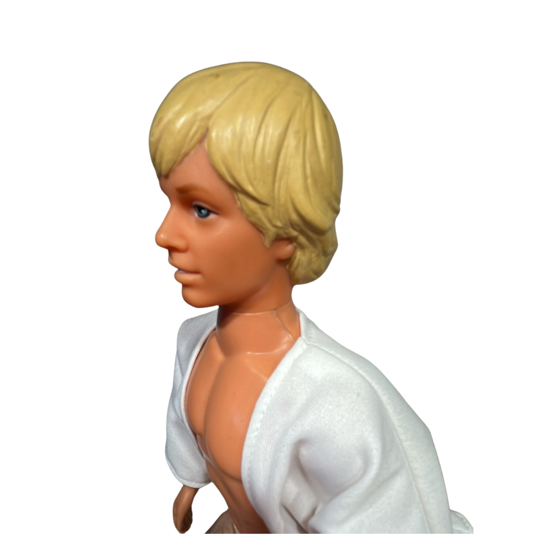 Vintage Star Wars Luke Skywalker large figure 12" with clothing & boots 1978 88