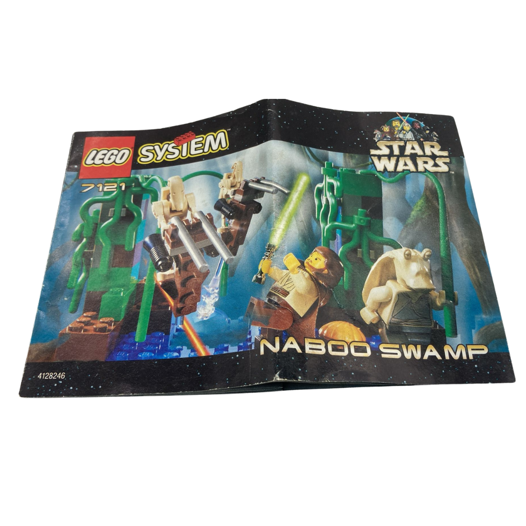 Lego Star Wars Naboo Swamp 7121 Complete and Boxed with Minifigures