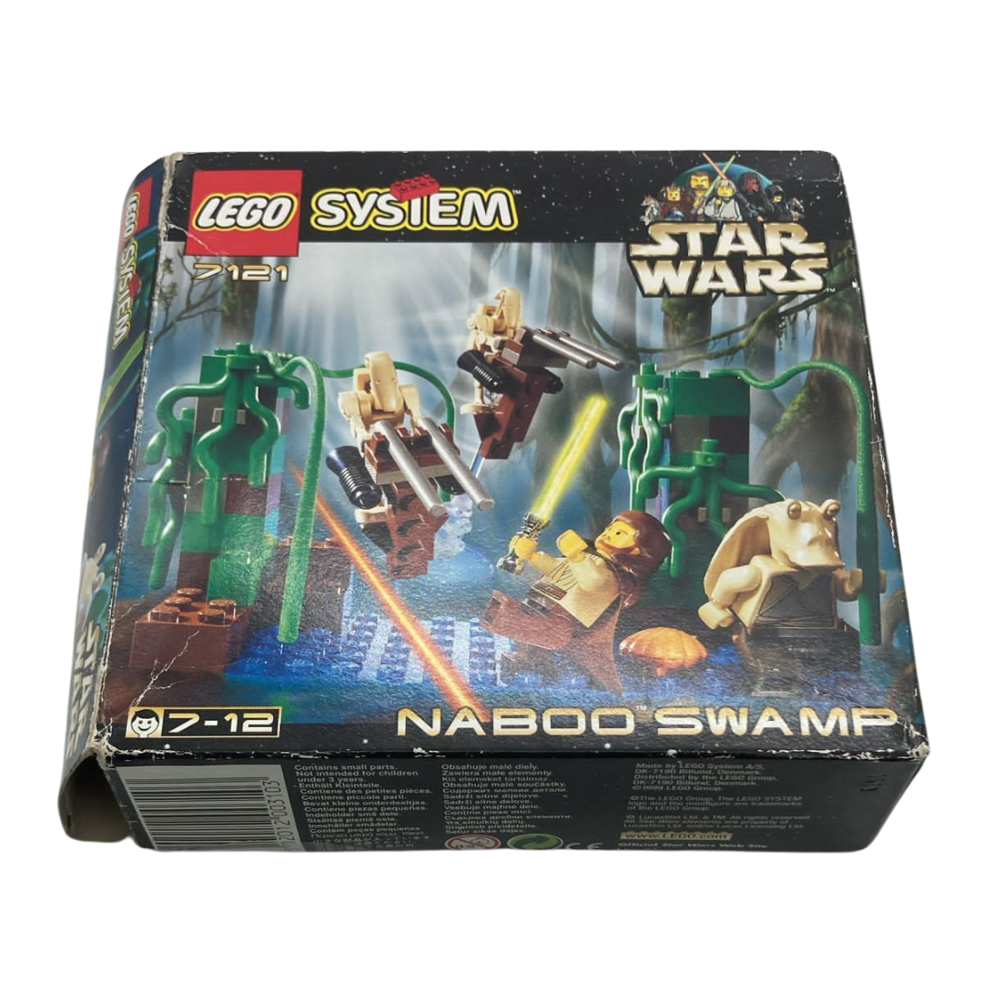 Lego Star Wars Naboo Swamp 7121 Complete and Boxed with Minifigures